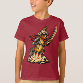 Banana Rocket Ronin — Vintage Weltraumforscher  T-Shirt