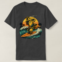 Banana Ronin Surfer — Vintage Sommer Krieger 