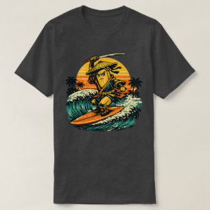 Banana Ronin Surfer — Vintage Sommer Krieger T-Shirt