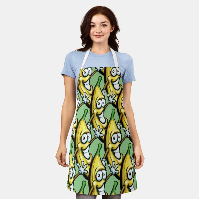 Banana Schürze (Getragen)