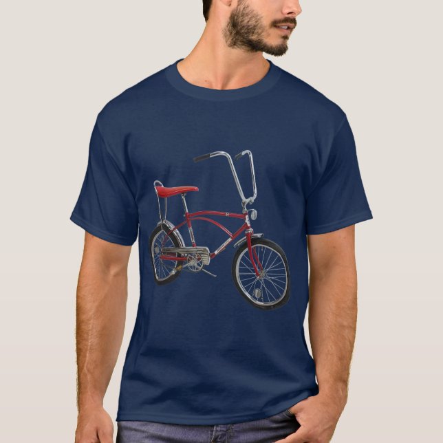 Banana Seat Bicycle 1970s Bike Premium T-Shirt (Vorderseite)