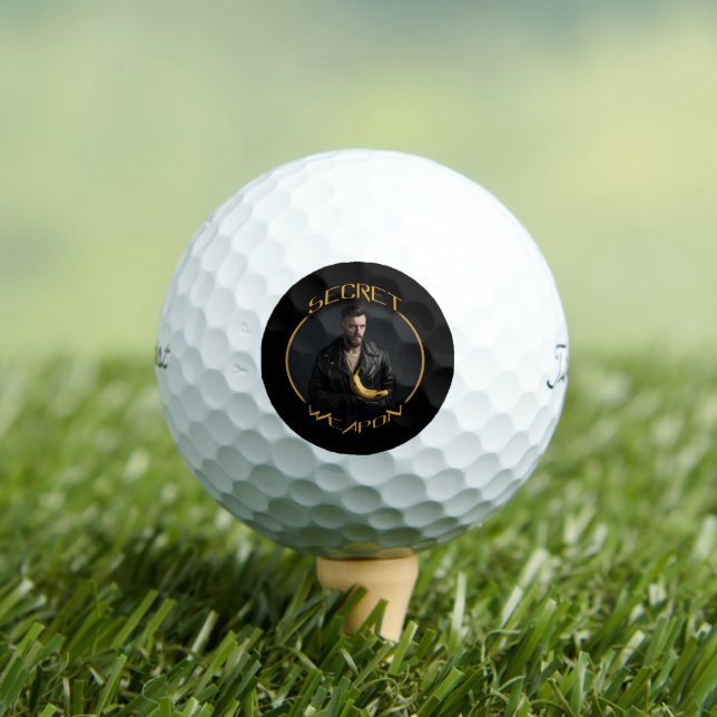 Banana: seine Geheimwaffe Golfball (Insitu T-Shirt)