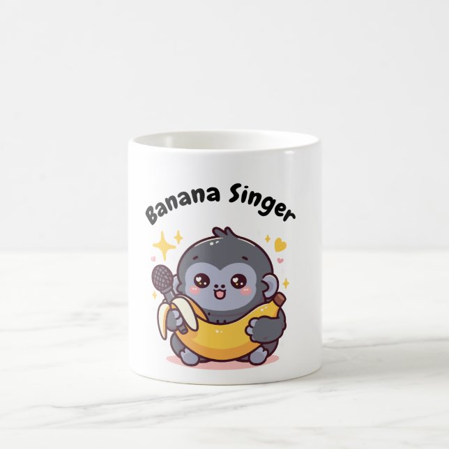 Banana Singer Kaffeetasse (Mittel)