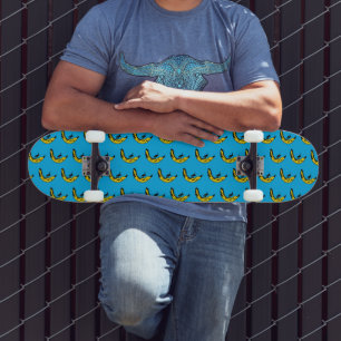 Banana Skate Boarder Funny Skateboard