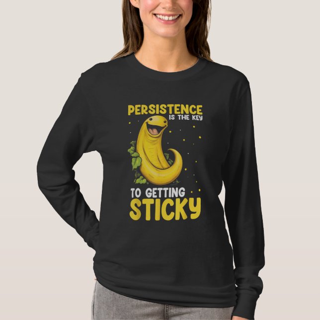 Banana Slug Catcher Quote for Snail Catcher 8 T-Shirt (Vorderseite)