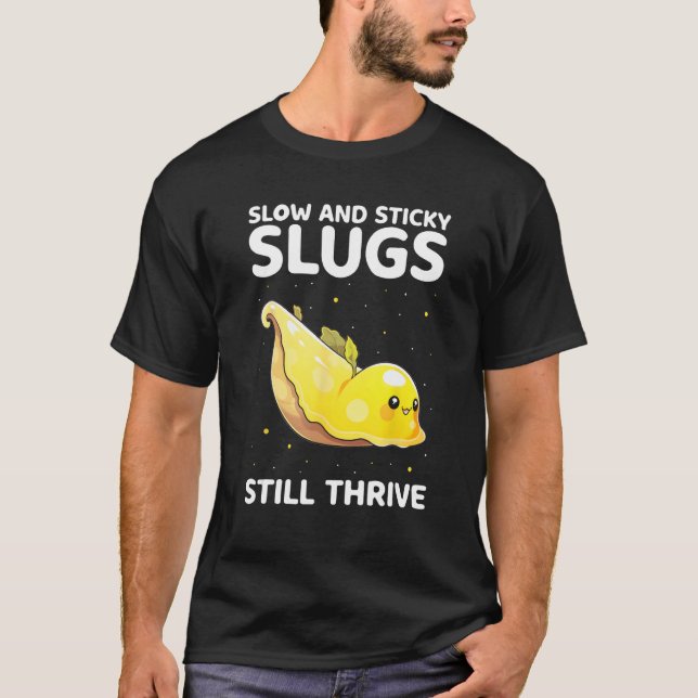 Banana Slug Collecting Quote for Slug Science 12 T-Shirt (Vorderseite)