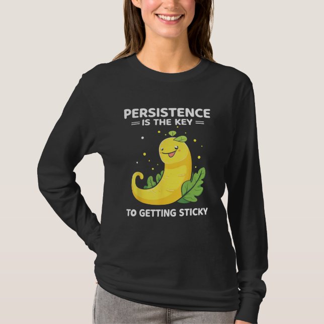 Banana Snail Catcher Quote for Banana Slug 6 T-Shirt (Vorderseite)