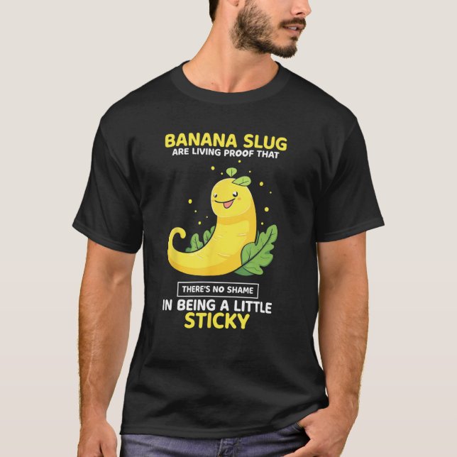 Banana Snail Collecting Quote for Snail Catcher 6 T-Shirt (Vorderseite)