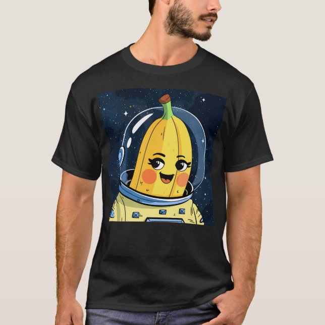 Banana Space Explorer T-Shirt (Vorderseite)