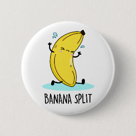 Banana Split Funny Dancing Banana Pub Button