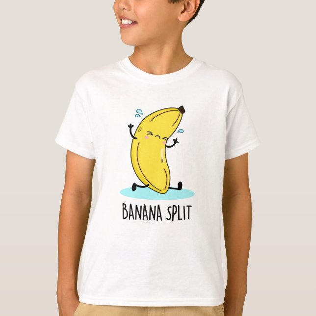 Banana Split Funny Dancing Banana Pub T-Shirt (Vorderseite)