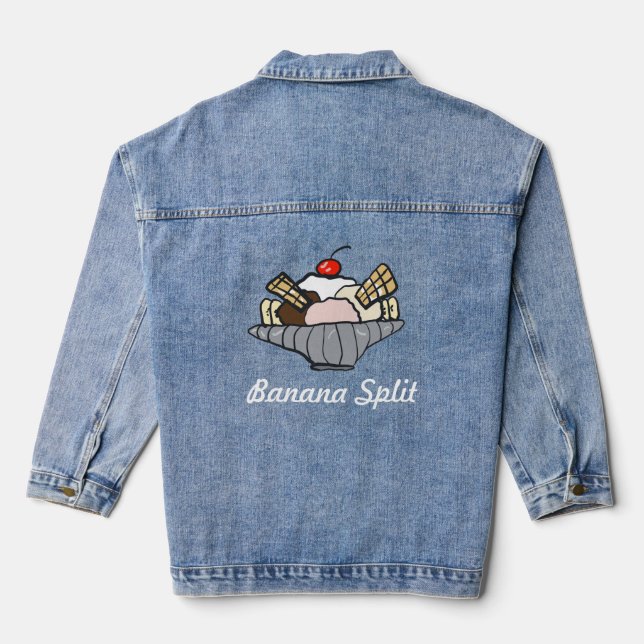 Banana Split Jeansjacke (Rückseite)