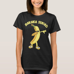 Banana Squad Dab Dabbing Dope Swag Vegan Vegetaria T-Shirt