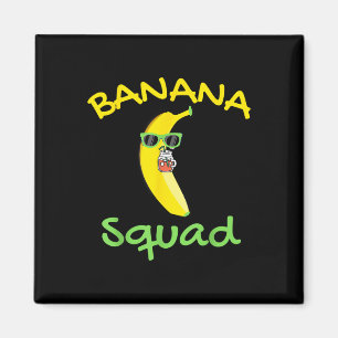 Banana Squad Food Sommerurlaub Matching Fruit L Magnet