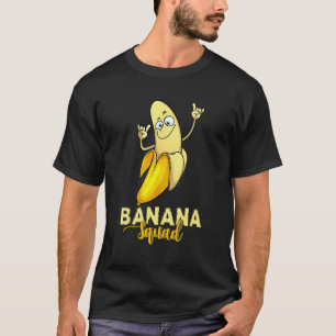 Banana Squad Großartige vegane Bananen-Frucht-Farm T-Shirt