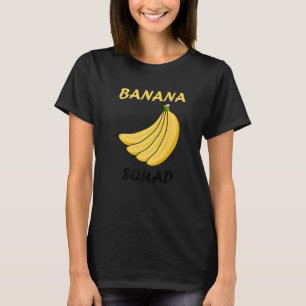 Banana Squad Ironic Team Banana Exotic Frucht T-Shirt