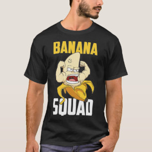 Banana Squad Lustige Bananen Obst Kostüm beste Fre T-Shirt
