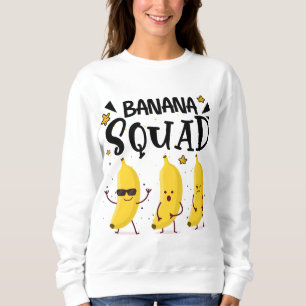 Banana Squad Sommer Funny Banana Frucht Liebhaber Sweatshirt