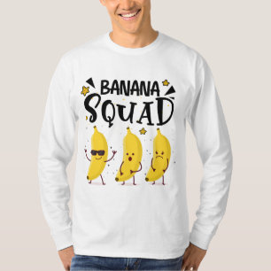 Banana Squad Sommer Lustige Banane Obstliebhaber T-Shirt
