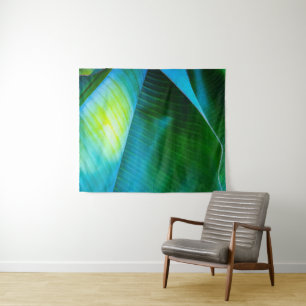 Banana Tree Closeup Wandteppich