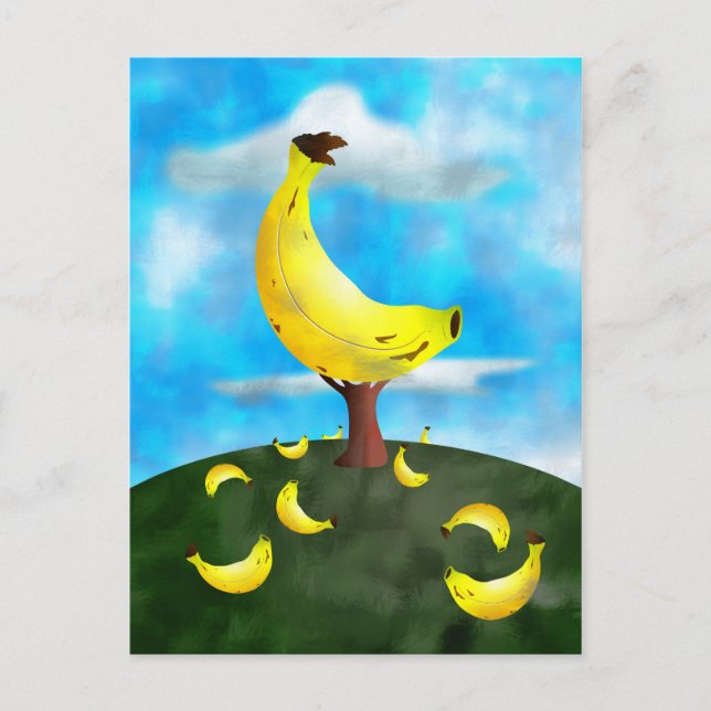 Banana Tree Postkarte (Vorderseite)