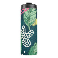 Banana verlasse abstrakte, trendige Farben