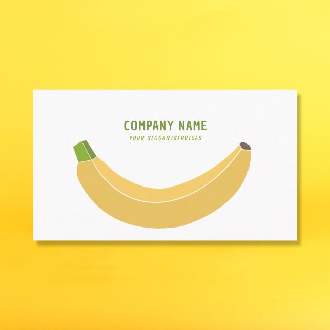 Banana-Visitenkarte Visitenkarte (Banana Business Card)