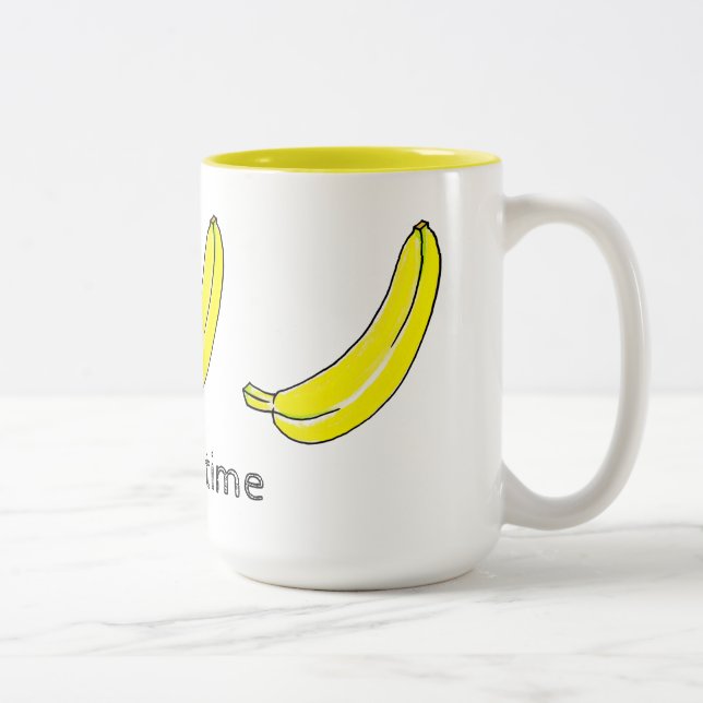 Banana Zweifarbige Tasse (Rechts)