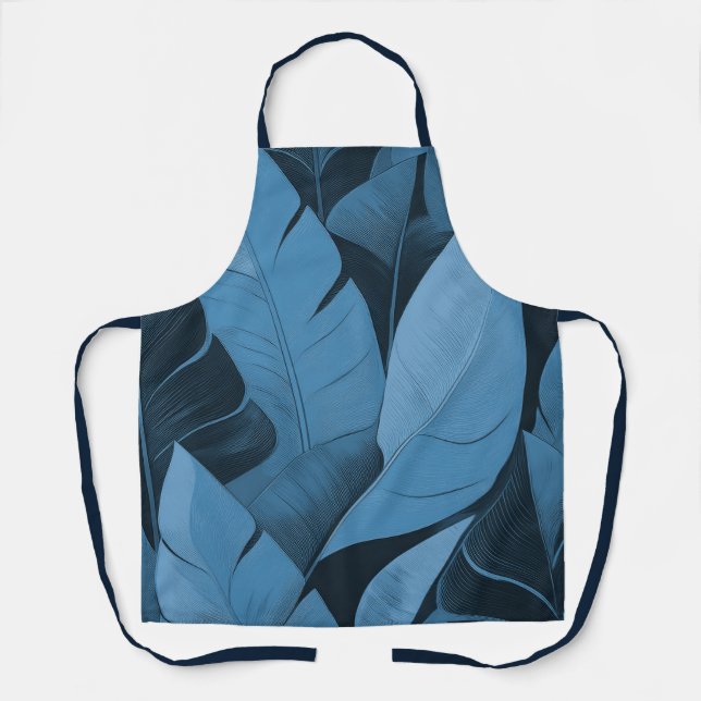 Bananarama Hawaiian Banana Leaves Schürze (Vorderseite)