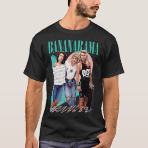 Bananarama Retro 80er Fan Art Design T-Shirt