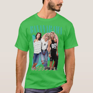 Bananarama Retro 80er Fan Art Design T-Shirt