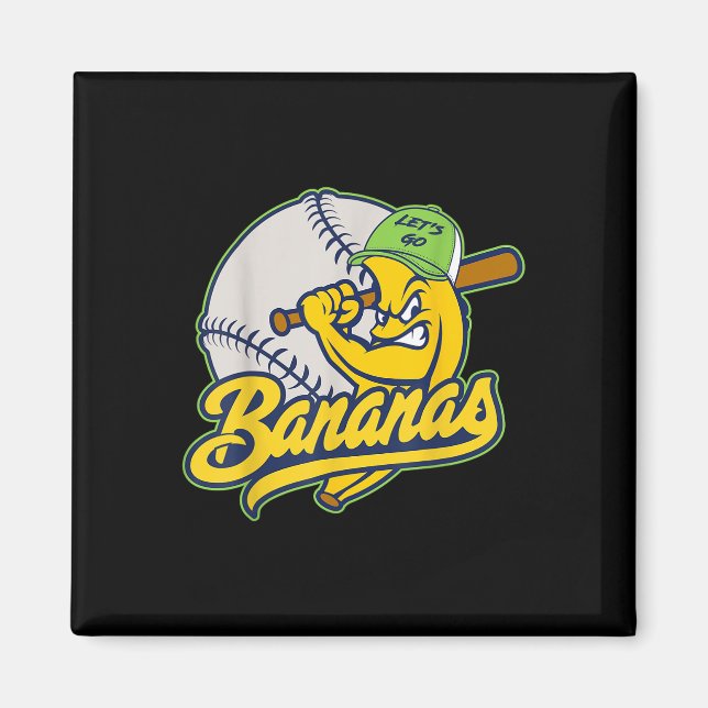 Bananas Nickname Personalisiert Nachname Apparel f Magnet (Vorne)