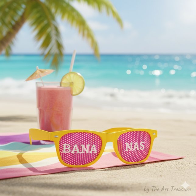 BANANAS Retro Shades / Fun Party Sonnenbrille (Von Creator hochgeladen)