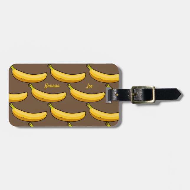 Banane anpassen gepäckanhänger (Vorderseite horizontal)
