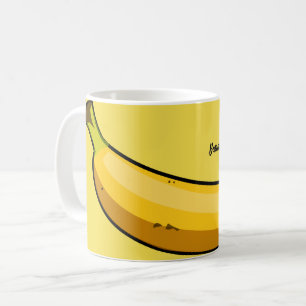 Banane anpassen kaffeetasse