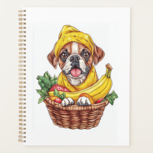 Banane Boxer � Lustiger Früchtehund Planer