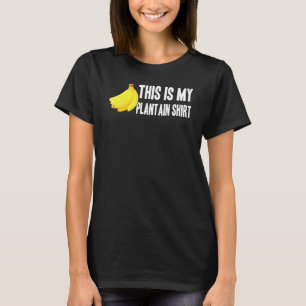 Banane Das ist mein Shirt Vegetarier