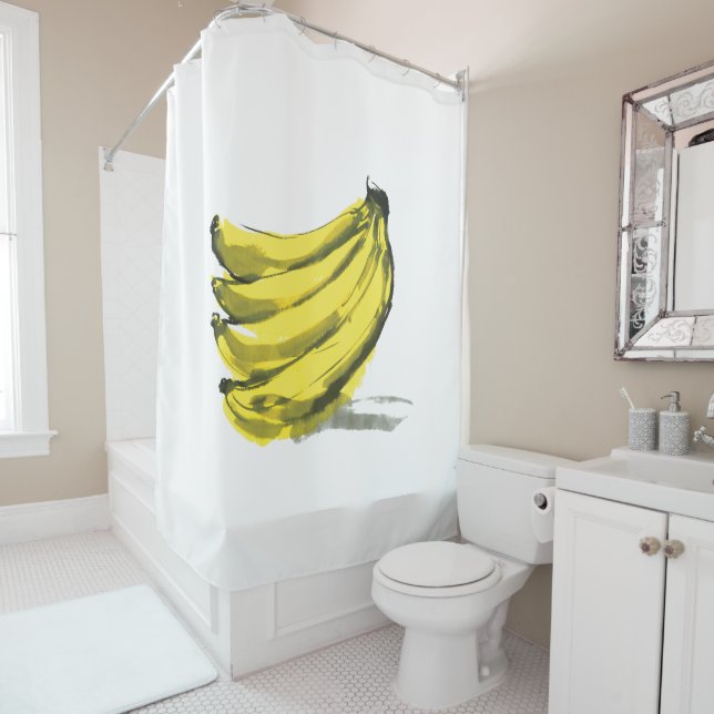 Banane Duschvorhang (Beispiel)