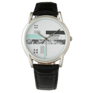 Banane für Armbanduhren mit reiner Armbanduhr   üb