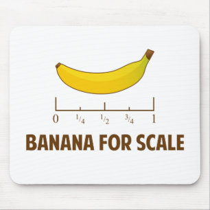 Banane für Skala Mousepad