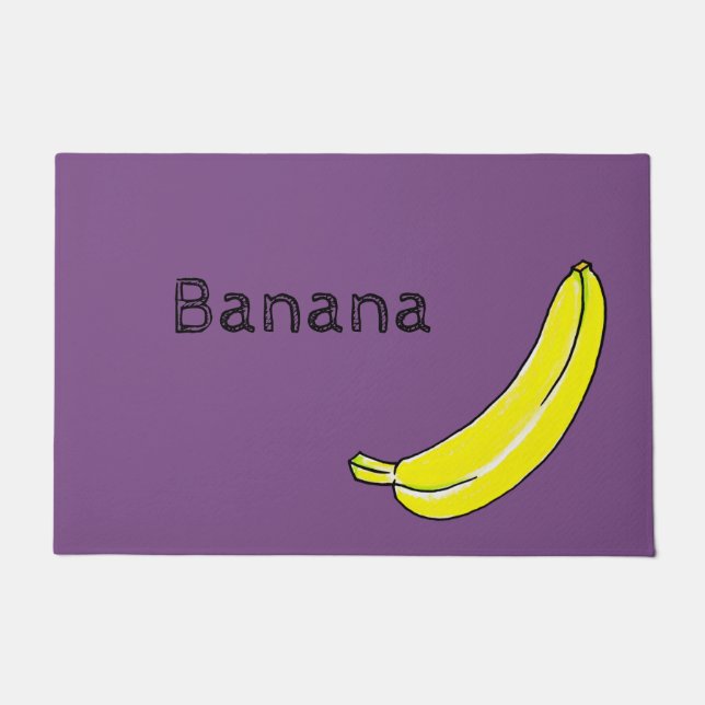 Banane Fußmatte (Vorderseite)