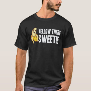 Banane  Gelb Da Süße  Cool Minimalistisch  Gemüse T-Shirt