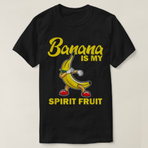 Banane ist meine spirituelle Frucht lustiges Desig T-Shirt