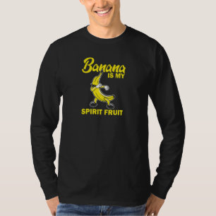 Banane ist meine spirituelle Frucht Veganer Lebens T-Shirt