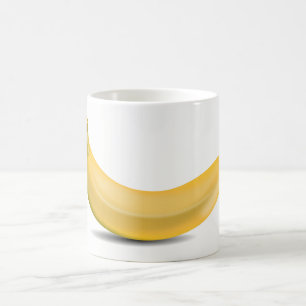 Banane Kaffeetasse