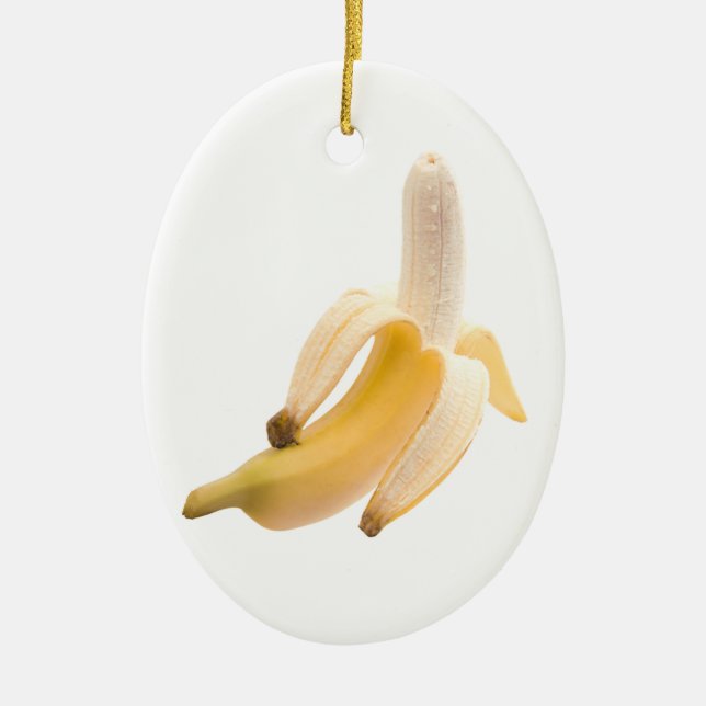 BANANE KERAMIK ORNAMENT (Vorne)