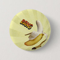Banane KNALL-Comic-Popkunst