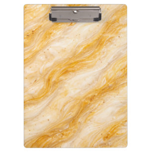Banane-Milchshake-Marmor-Textur-Design Klemmbrett