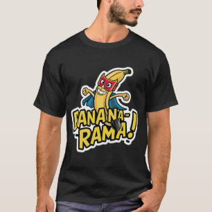 Banane mit einer Supermaske T-Shirt