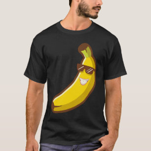 Banane mit großem Lächeln T-Shirt